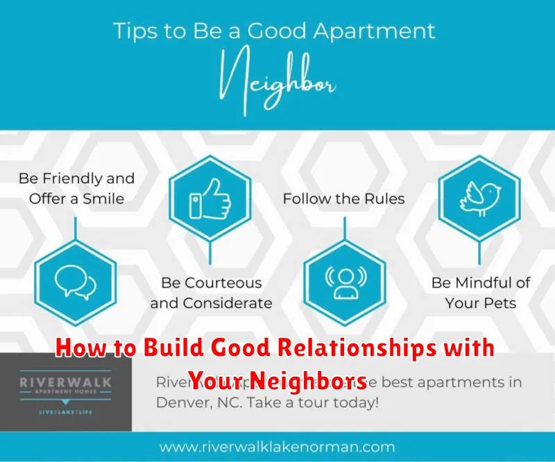 How to Build Good Relationships with Your Neighbors